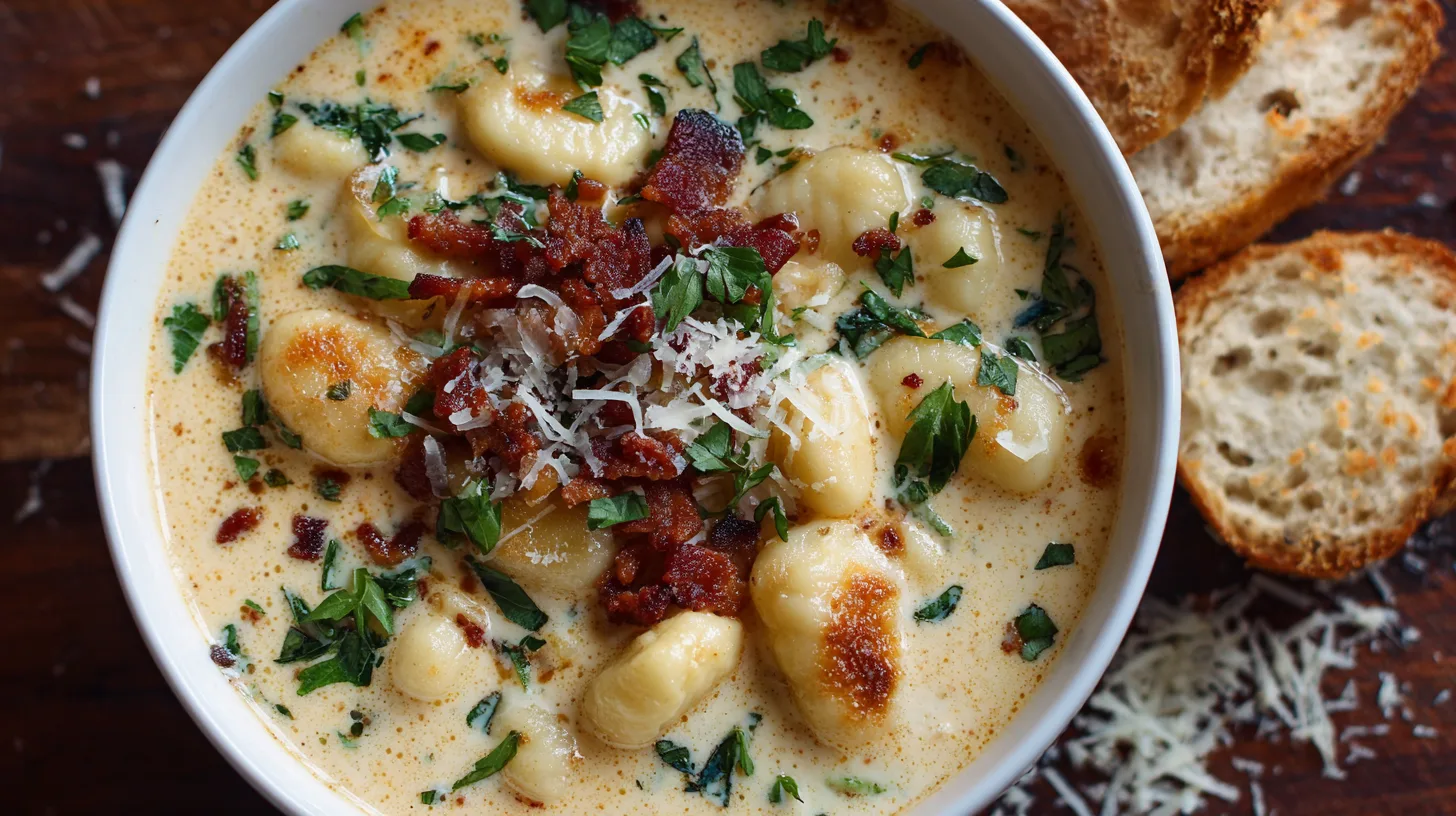 thatBacon Cheddar Gnocchi Soup – Creamy, Cheesy & Cozy Comfort Food: 5 Reasons to Love It!