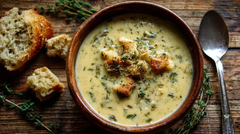thatCheddar Garlic Herb Potato Soup | Cozy & Creamy Comfort Food Bliss: 7 Tips!