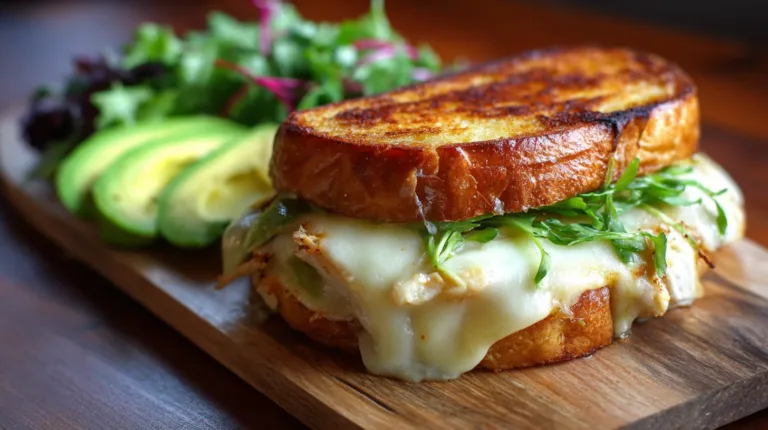 thatChicken Avocado Melt Sandwich - Buttery Green Bliss: 5 Simple Steps!