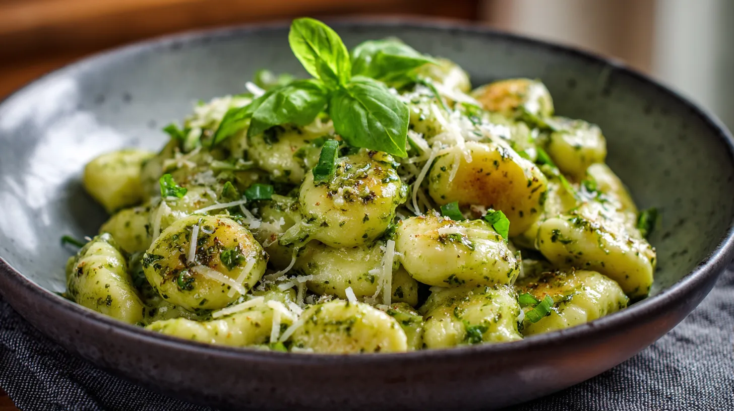 thatCreamy Pesto Gnocchi: 5 Simple Steps to Pure Pasta Bliss