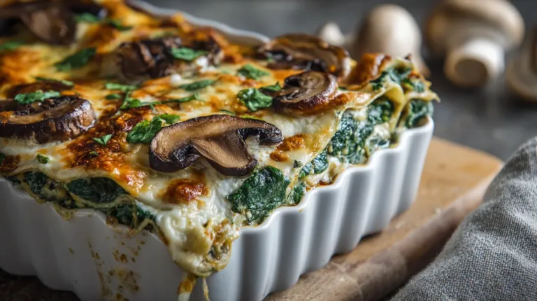 thatMushroom And Spinach Lasagna - Cheesy Veggie Layers: 5 Tips You Need!