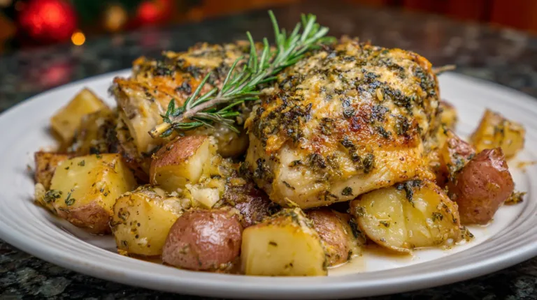 thatSlow Cooker Parmesan Garlic Chicken And Potatoes: 5 Easy Steps!