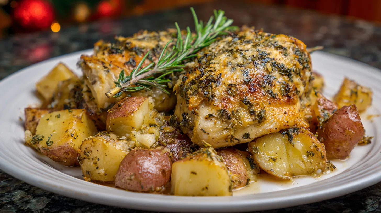thatSlow Cooker Parmesan Garlic Chicken And Potatoes: 5 Easy Steps!