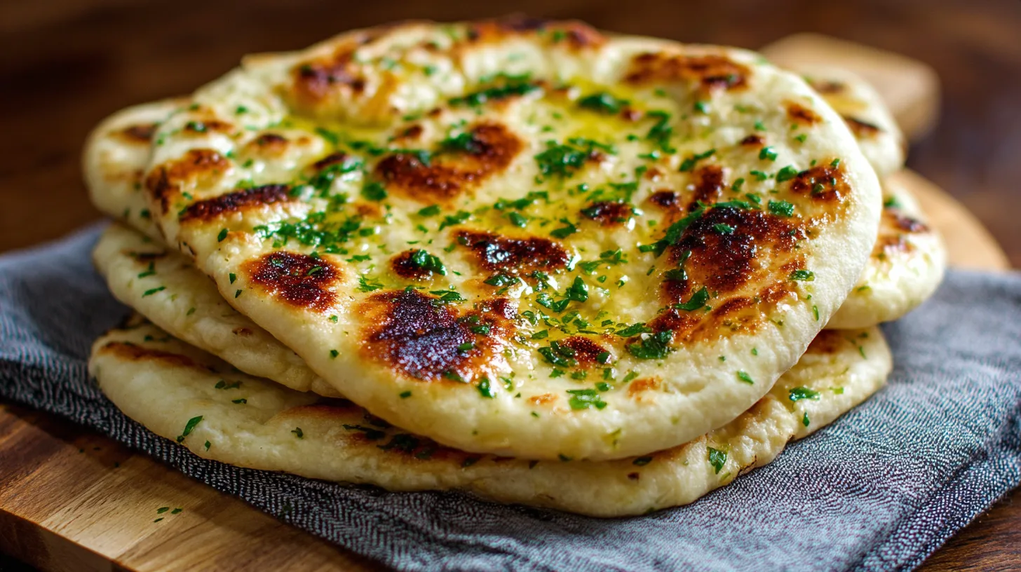 thatThe Best Easy Garlic Naan Bread - Soft, Buttery Perfection in 5 Steps