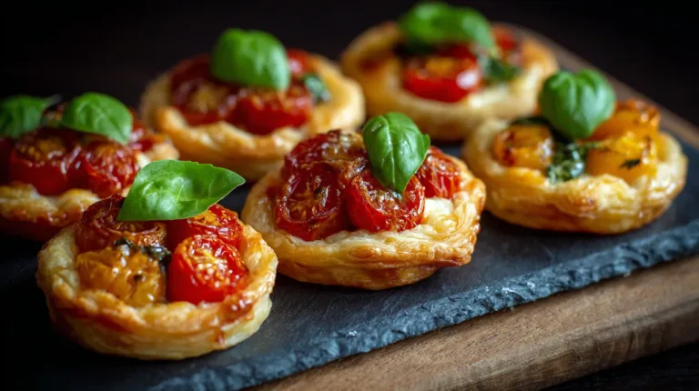 thatTomato Tartlets with Puff Pastry: 5 Easy Steps to Delightful Bites